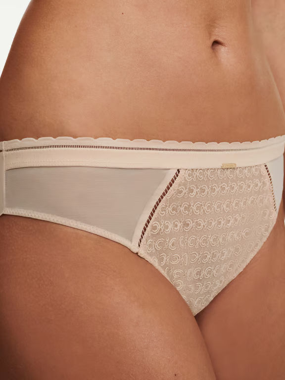Monogram Cheeky Bikini Nude Blush - 2