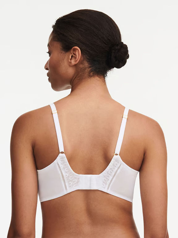Chantelle | Monogram - Monogram Plunge Unlined Bra White - 2