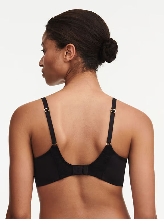 Chantelle | Monogram - Monogram Plunge Unlined Bra Black - 2