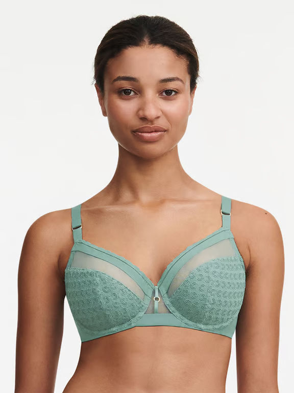 Chantelle | Monogram - Monogram Plunge Unlined Bra Trellis - 1