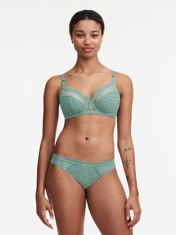 Monogram Plunge Unlined Bra Trellis - 3