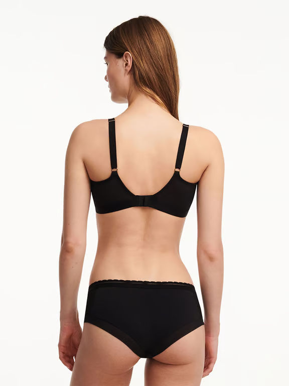 Monogram Unlined Demi Bra Black - 4