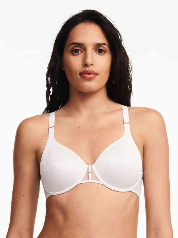 Monogram Smooth Lightweight T-Shirt Bra White - 0