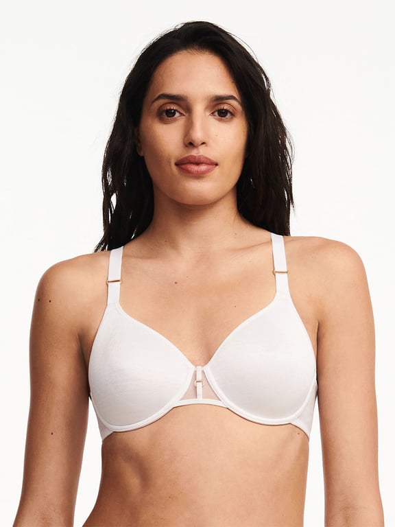 Chantelle | Monogram - Monogram Smooth Lightweight T-Shirt Bra White - 1