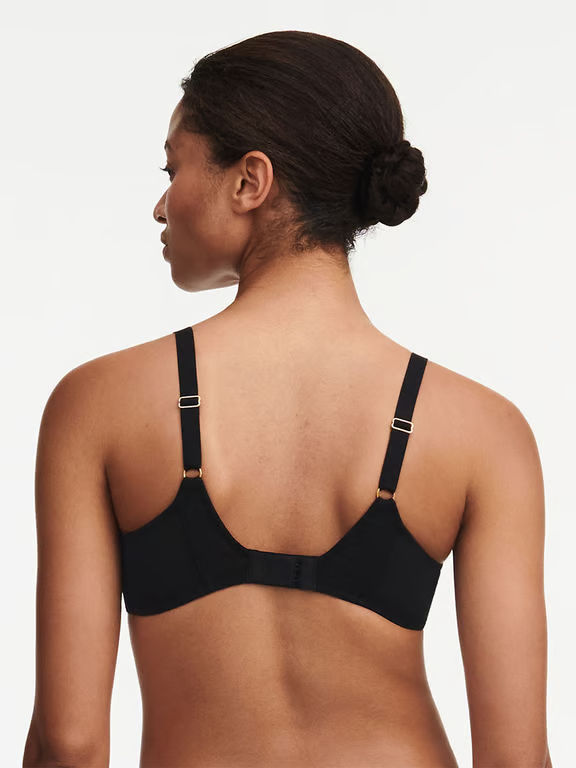 Monogram Smooth Lightweight T-Shirt Bra Black - 1
