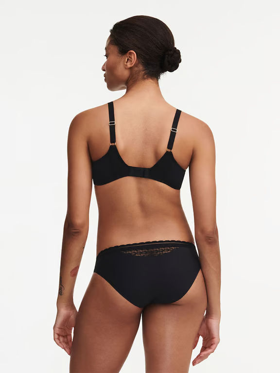 Monogram Smooth Lightweight T-Shirt Bra Black - 4