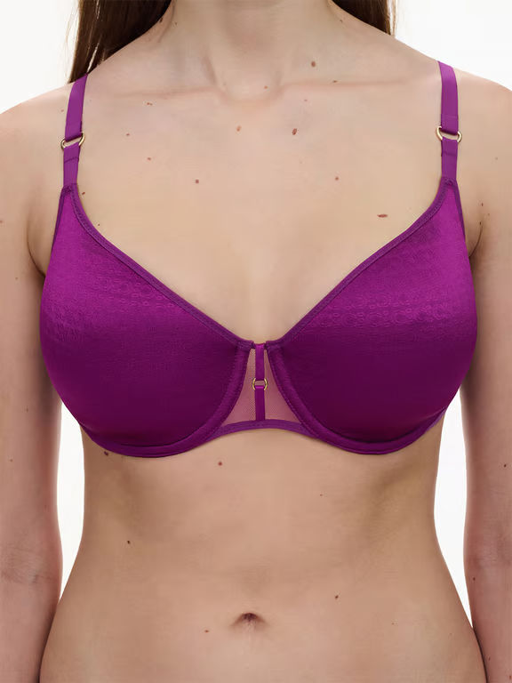 Monogram Smooth Lightweight T-Shirt Bra Ultra Violet - 2