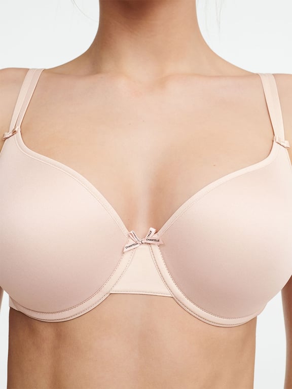 Basic Invisible Smooth Support T-Shirt Bra Nude Rose - 3