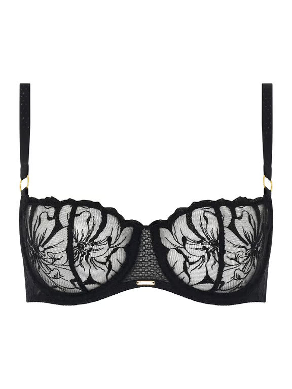 Chantelle | Fleurs - Fleurs Demi Bra Black - 2