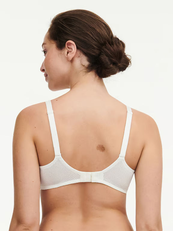 【CHANTELLE】新作ブラ★ハーフカップ★FLEURS Fleurs Demi Bra Milk/Chocolate