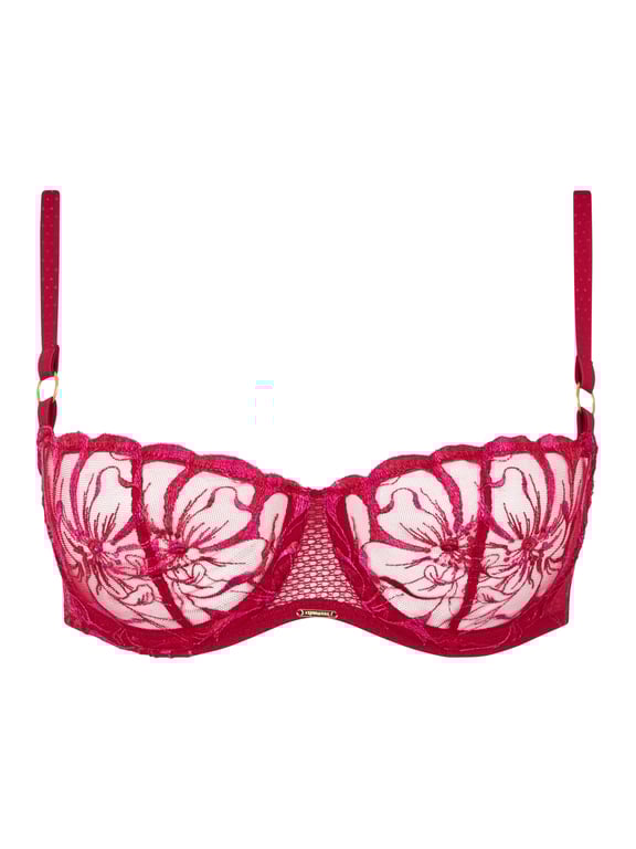 Fleurs Demi Bra Candy Apple Shades - 1