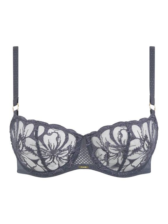 Chantelle | FLEURS - Fleurs Demi Bra Fancy Grey - 2