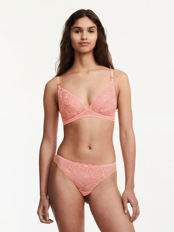 Fleurs Wirefree Bra Candlelight Peach - 3