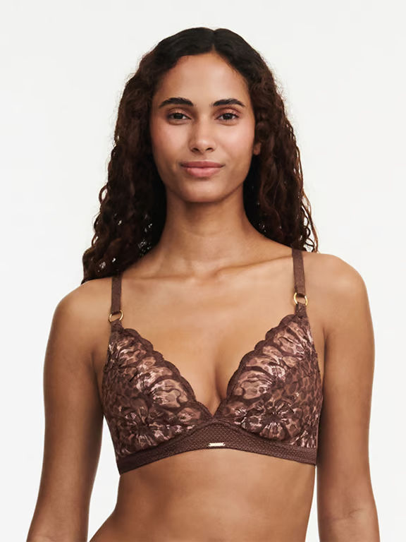 Chantelle | Fleurs - Fleurs Wirefree Bra Leopard - 1