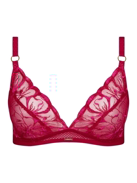 Chantelle | FLEURS - Fleurs Wirefree Bra Candy Apple Shades - 2