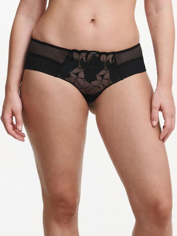 OYOANGLE Women's Floral Lace Mesh Briefs - Breathable Mid Rise Panties, Pack Of 1 - View #5
