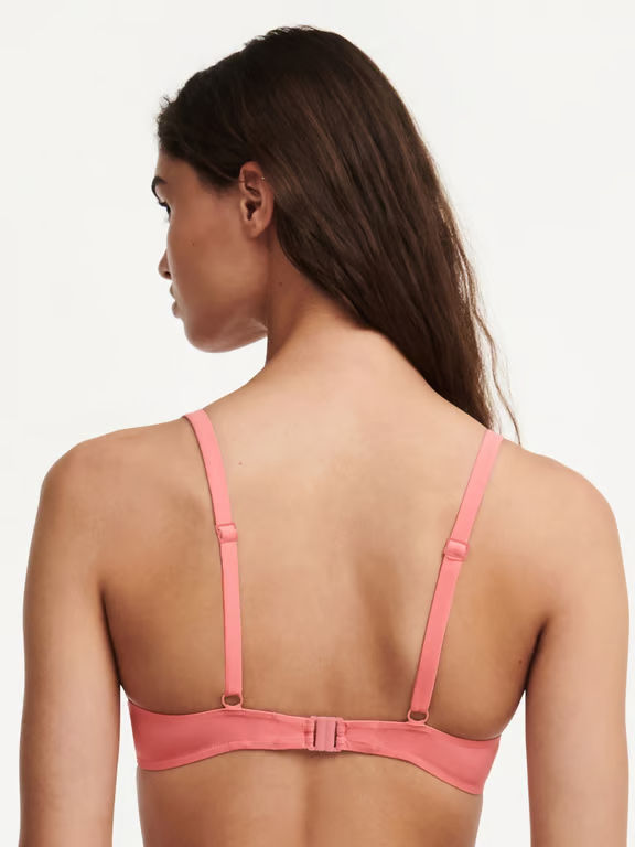 Celestial Plunge Underwire Swim Top Rose - 1