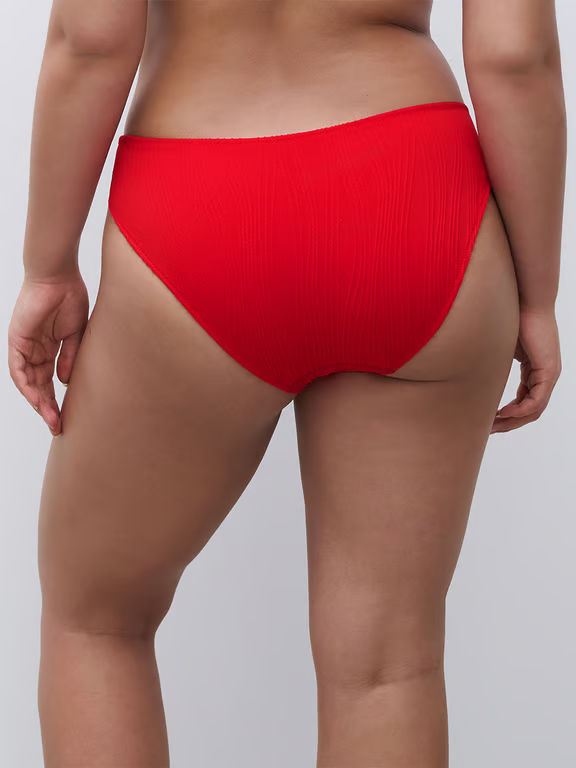 Chantelle PULP Flex Size Bikini Swim Bottom Cherry Red - 2