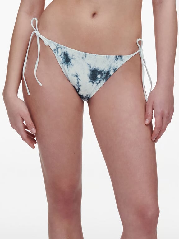 Chantelle PULP Flex Size String Bikini Swim Bottom Splash Denim - 0