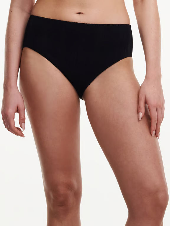 Chantelle PULP Flex Size High Waist Swim Bottom Black - 0