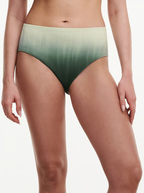 Chantelle PULP | Pulp One Size - Chantelle PULP Flex Size High Waist Swim Bottom Green Tie Dye - 1