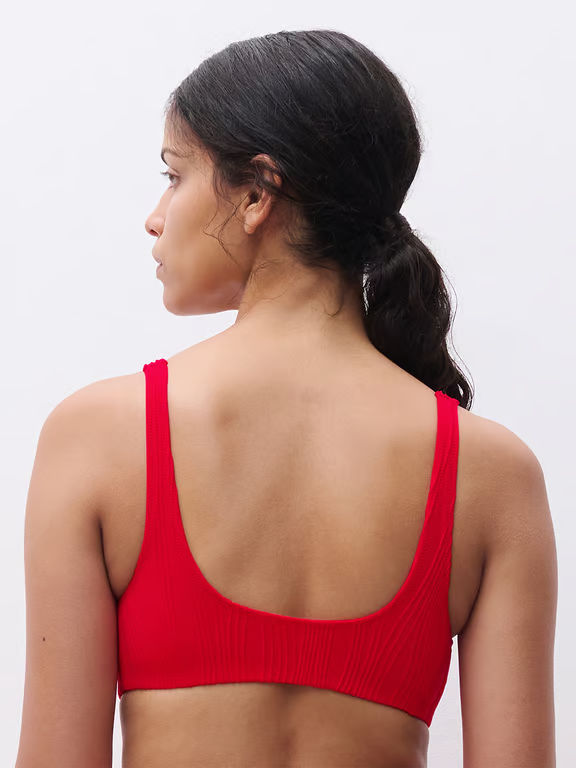 Chantelle PULP Flex Size Wireless Swim Top Cherry Red - 2