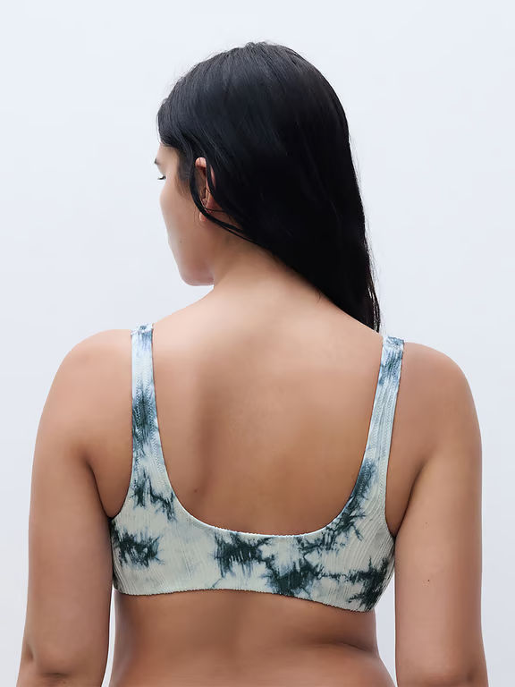 Chantelle PULP Flex Size Wireless Swim Top Splash Denim - 3