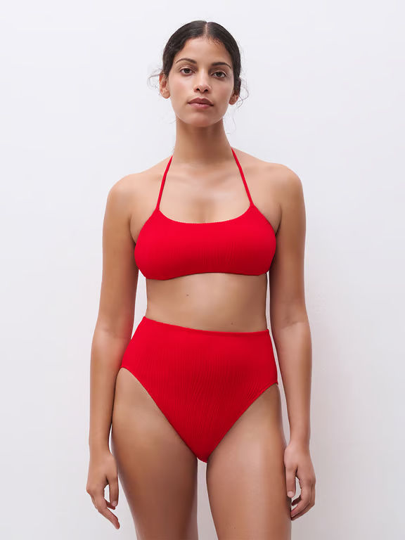 Chantelle PULP Flex Size Convertible Wireless Swim Top Cherry Red - 5