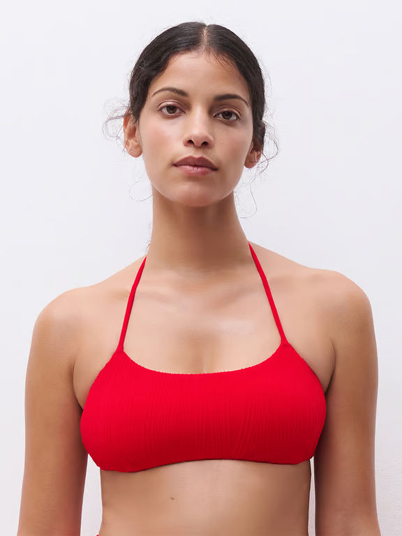 Chantelle PULP Flex Size Convertible Wireless Swim Top Cherry Red - 0
