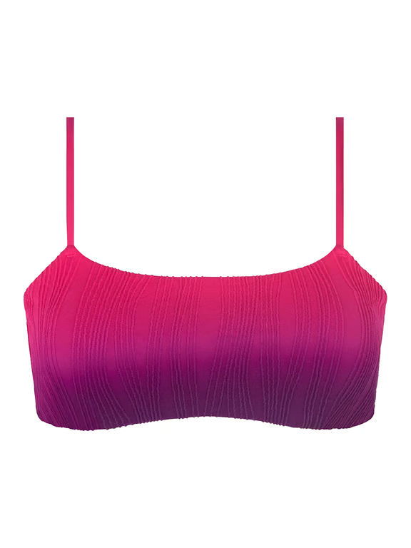 Chantelle PULP Flex Size Convertible Wireless Swim Top Sunset Tie Dye - 1