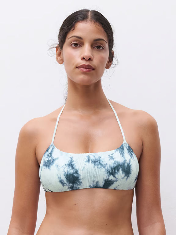 Chantelle PULP Flex Size Convertible Wireless Swim Top Splash Denim - 1