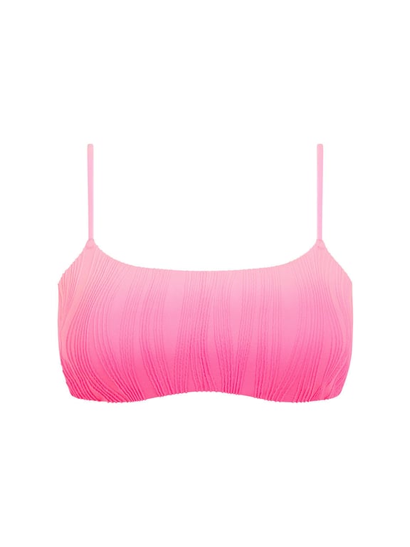 Chantelle PULP | SWIM ONE SIZE - Chantelle PULP Flex Size Convertible Wireless Swim Top Pink Tie Dye - 2