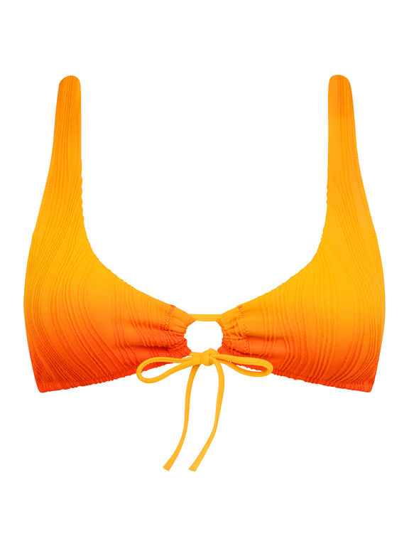 Chantelle PULP Flex Size Wireless Plunge Swim Top Sunrise Tie Dye - 1