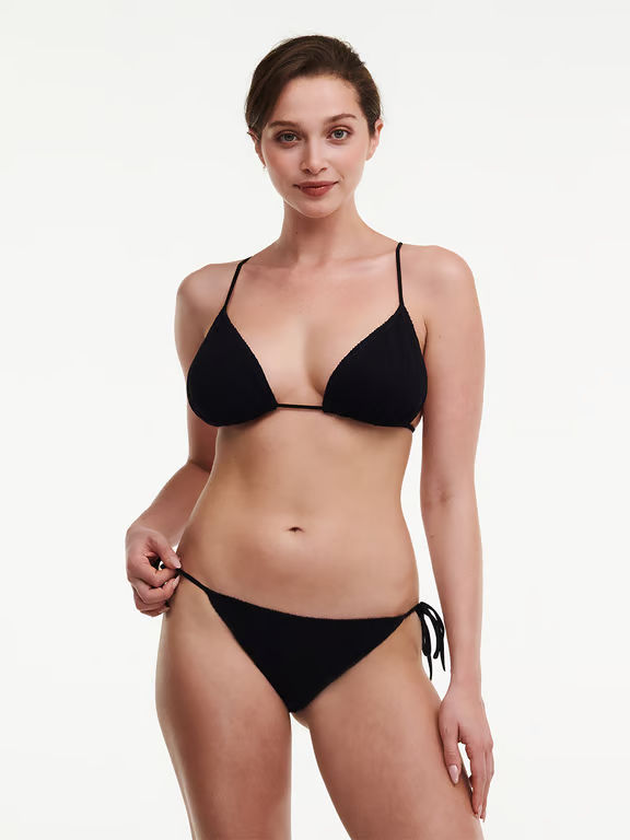 Chantelle PULP Flex Size Wireless Triangle Swim Top Black - 2