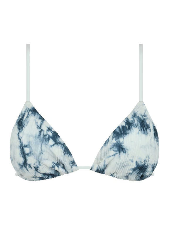 Chantelle PULP Flex Size Wireless Triangle Swim Top Splash Denim - 1