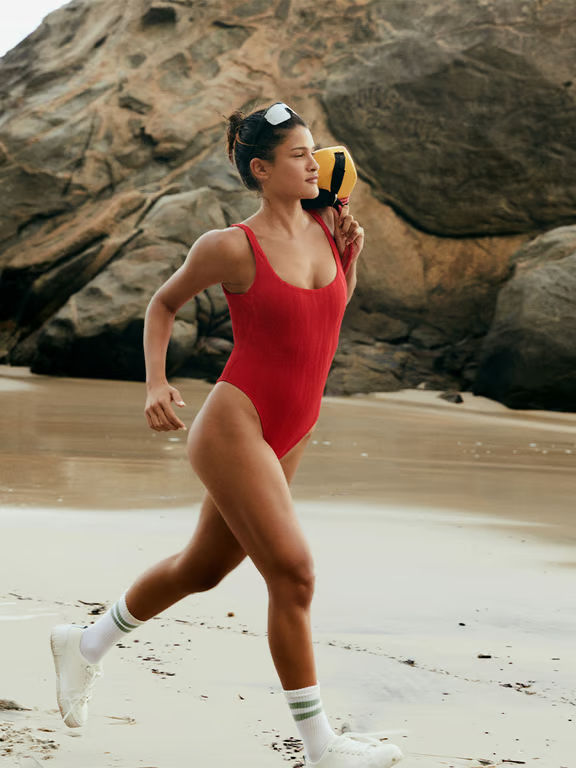 Chantelle PULP Flex Size Wireless Swimsuit Cherry Red - 6