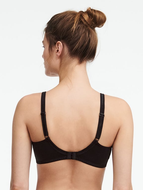 Chantelle Pont Neuf Full Coverage Wireless Bra in Black FINAL SALE (40%  Off) - Busted Bra Shop