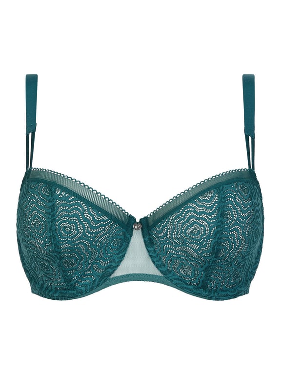 Chantelle | C JOLIE - C Jolie Lace Unlined Demi Bra Fresco Green - 2