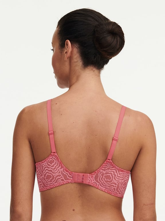 Chantelle Révèle Moi Perfect Fit Underwire Bra in Tropical Pink (04Z) -  Busted Bra Shop