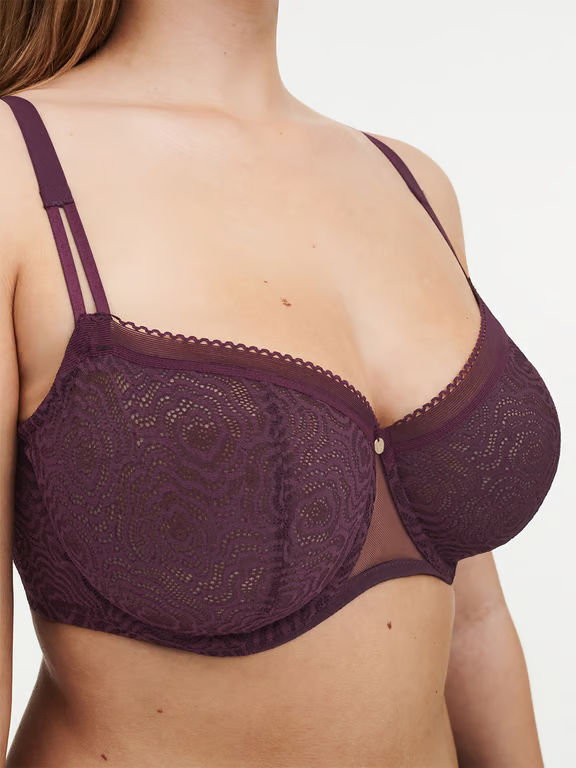 C Jolie Demi Bra Aubergine - 5
