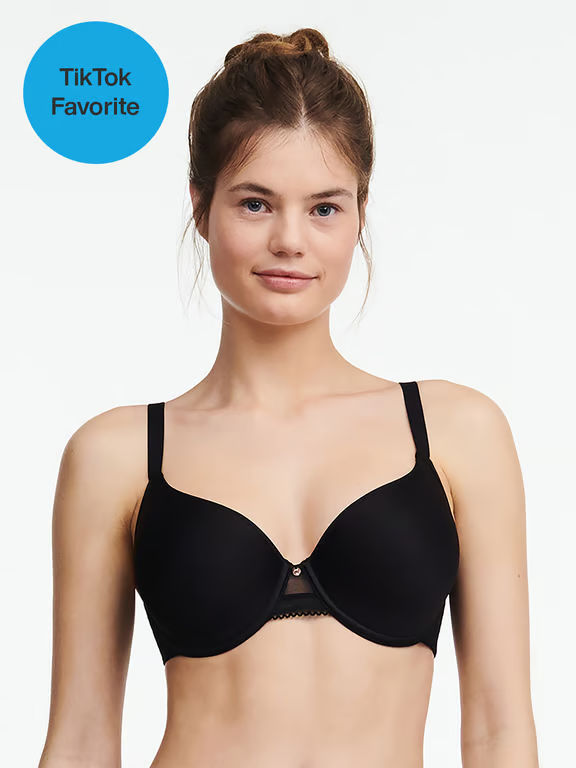 Chantelle | C Jolie - C Jolie Comfort Convertible T-Shirt Bra Black - 1