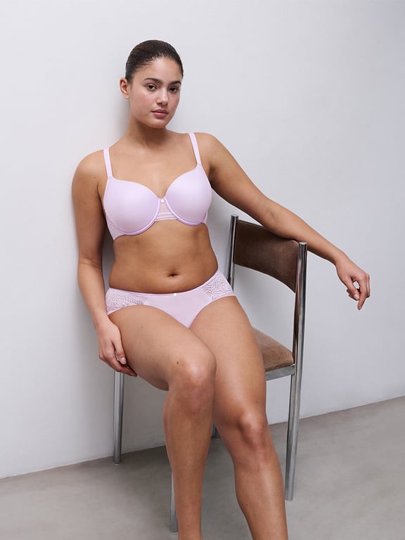 Chantelle | C Jolie - C Jolie Comfort Convertible T-Shirt Bra Mauve - 1