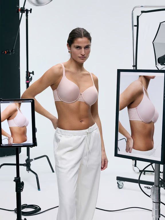 C Jolie Comfort Convertible T-Shirt Bra Nude Rose - 5
