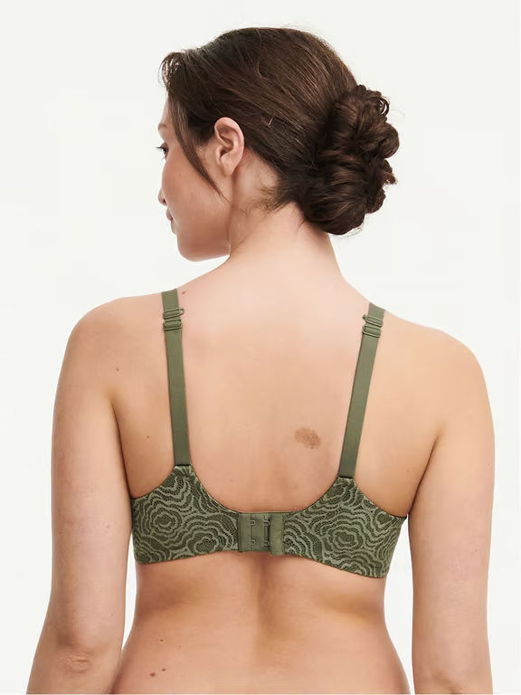 Chantelle | C Jolie - C Jolie Comfort Convertible T-Shirt Bra Khaki Army - 2