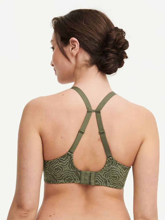 C Jolie Comfort Convertible T-Shirt Bra Khaki Army - 5