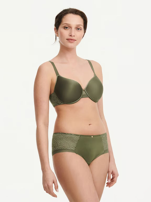 C Jolie Comfort Convertible T-Shirt Bra Khaki Army - 2