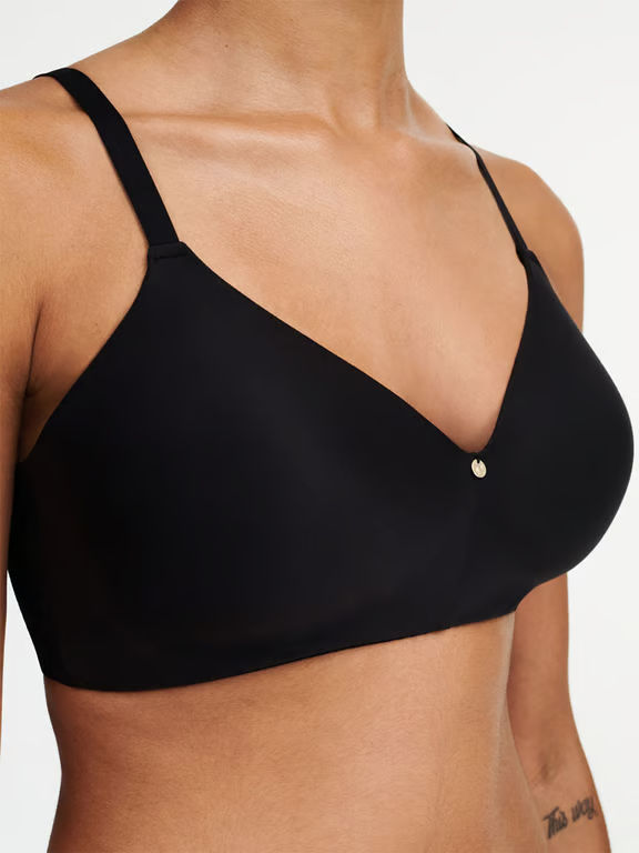 C Jolie Wirefree T-Shirt Bra Black - 2