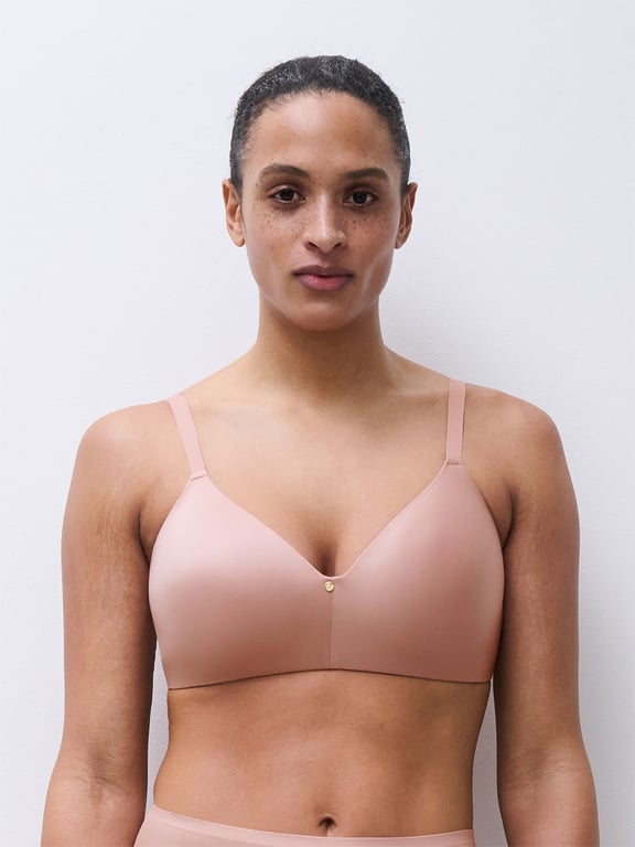 Chantelle | C Jolie - C Jolie Wirefree T-Shirt Bra Rose Authentique - 1