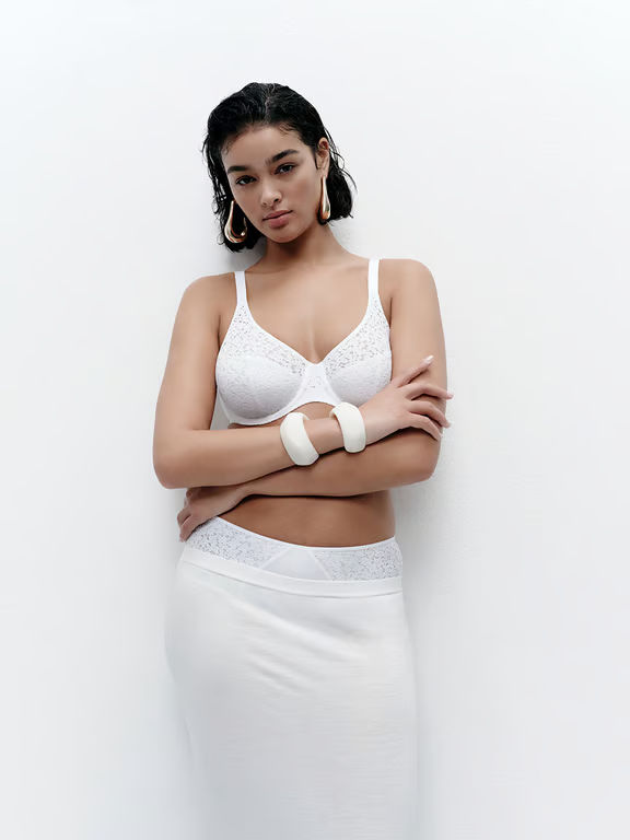 Norah Comfort Underwire Bra White - 6