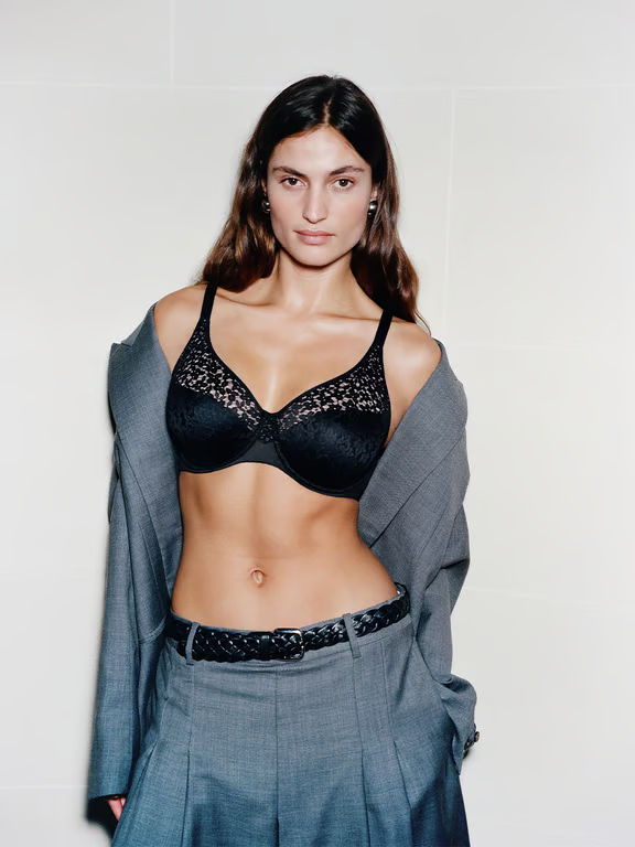 Norah Comfort Underwire Bra Black - 7